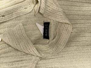 J.Crew Bow Necked Sweater Ribbed Cable Ivory S